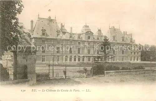 AK / Ansichtskarte Eu_Dieppe Chateau du Comte de Paris 