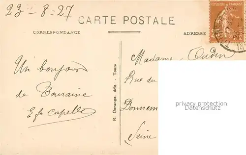 AK / Ansichtskarte Azay le Rideau Chateau National XVIe siecle Azay le Rideau