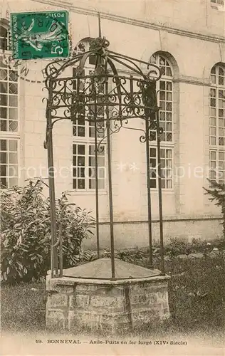 AK / Ansichtskarte Bonneval_d_Eure et Loir Aisle Puits en fer forge XIVe siecle Bonneval_d_Eure et Loir