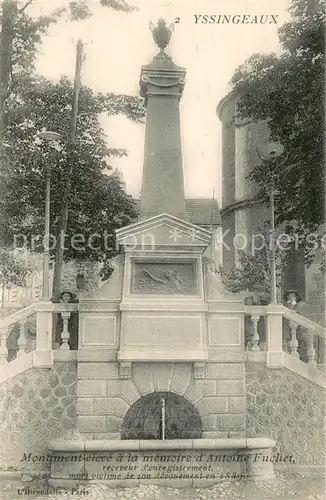 AK / Ansichtskarte Yssingeaux Monument a la memoire d Antoine Fuchet Yssingeaux