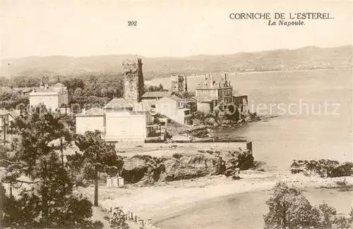 AK / Ansichtskarte La_Napoule_Plage Panorama Corniche de l Esterel La_Napoule_Plage