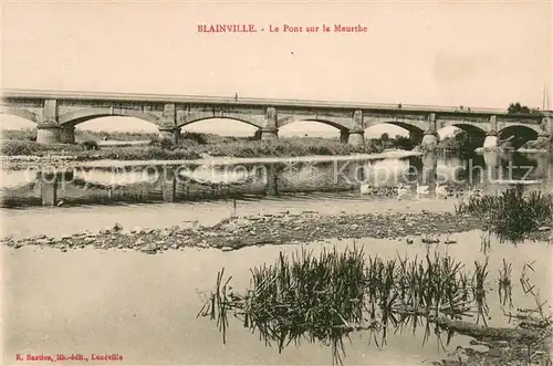 AK / Ansichtskarte Blainville sur l_Eau Pont sur la Meurthe Blainville sur l_Eau