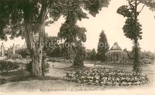 AK / Ansichtskarte Avranches Jardin des Plantes Avranches