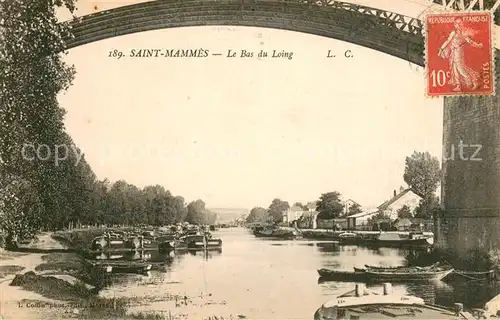 AK / Ansichtskarte Saint Mammes Le Bas du Loing Saint Mammes