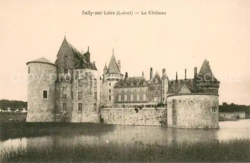 AK / Ansichtskarte Sully sur Loire Chateau Schloss Sully sur Loire