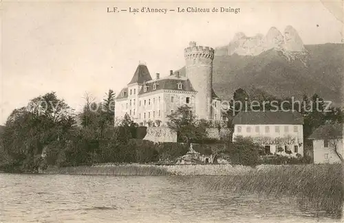 AK / Ansichtskarte Annecy_Haute Savoie Chateau de Duingt Annecy Haute Savoie