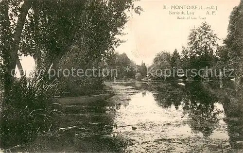 AK / Ansichtskarte Montoire sur le Loir Bords du Loir Montoire sur le Loir