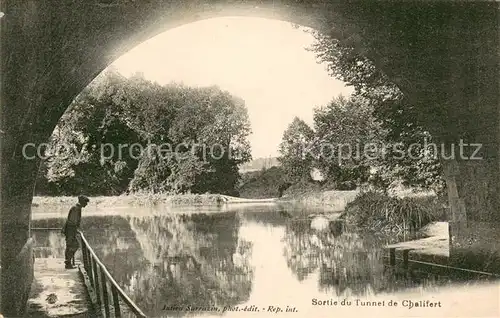 AK / Ansichtskarte Chalifert Sortie du Tunnel Chalifert