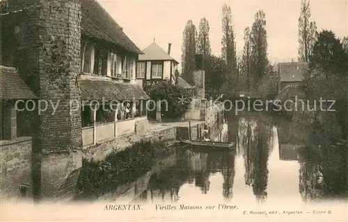 AK / Ansichtskarte Argentan Vieilles Maisons sur l Orne Argentan