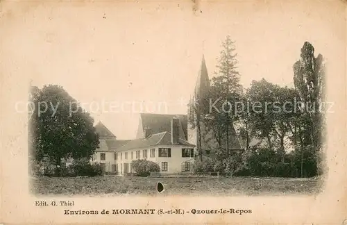 AK / Ansichtskarte Mormant Qzouer le Repos Mormant