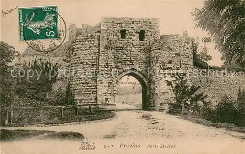 AK / Ansichtskarte Provins Porte St Jean Provins