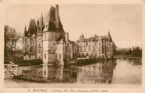 AK / Ansichtskarte Mortree Chateau dOr Cour d honneur Mortree