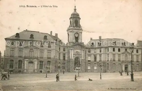 AK / Ansichtskarte Rennes_Ille et Vilaine Hotel de Ville 