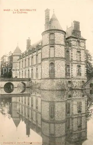 AK / Ansichtskarte La_Houssaye Le Chateau La_Houssaye