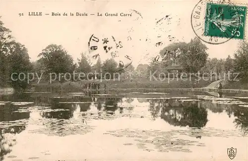 AK / Ansichtskarte Lille_Nord Bois de la Deule Le Grand Carre Lille_Nord