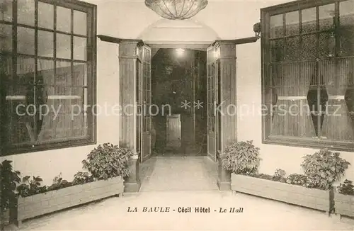 AK / Ansichtskarte La_Baule_sur_Mer Cecil Hotel Le Hall La_Baule_sur_Mer