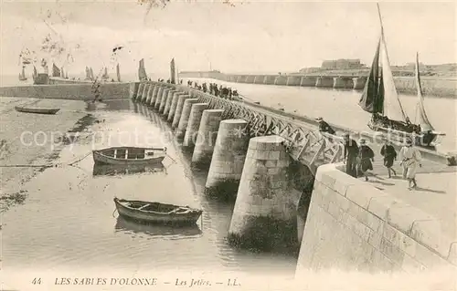 AK / Ansichtskarte Les_Sables d_Olonne Les Jetees Les_Sables d_Olonne