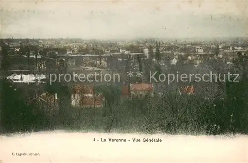 AK / Ansichtskarte La_Varenne Vue generale La_Varenne