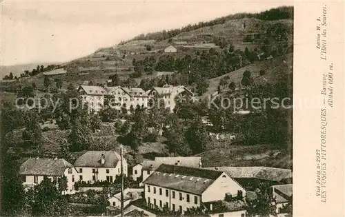 AK / Ansichtskarte Bussang_Vosges Hotel des Sources Bussang Vosges