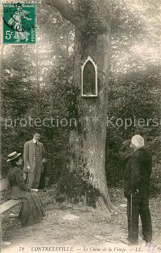 AK / Ansichtskarte Contrexeville_Vosges Le Chene de la Vierge Contrexeville_Vosges