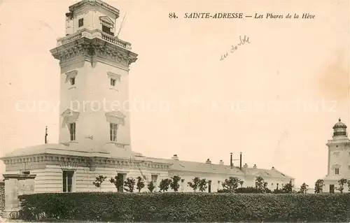 AK / Ansichtskarte Sainte Adresse Les Phares de la Heve Sainte Adresse