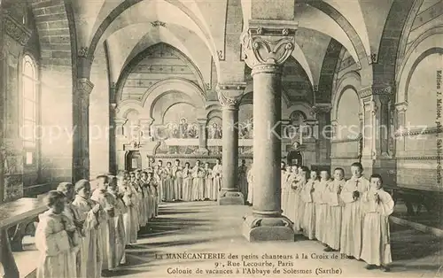 AK / Ansichtskarte Paris La Manecanterie des petits chanteurs a la Croix de Bois Paris