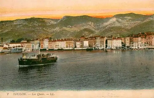 AK / Ansichtskarte Toulon_Var Les Quais Toulon_Var