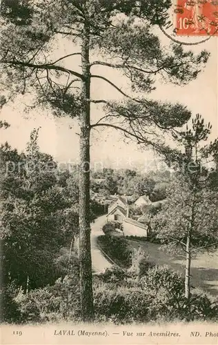 AK / Ansichtskarte Laval_Mayenne Vue sur Avesnieres Laval Mayenne