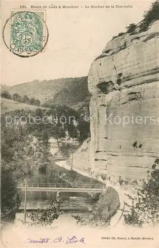 AK / Ansichtskarte Mouthier Haute Pierre Le Rocher de la Tournelle Mouthier Haute Pierre