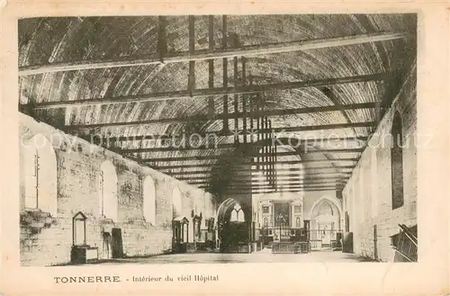 AK / Ansichtskarte Tonnerre Interieur du vieil Hopital Tonnerre