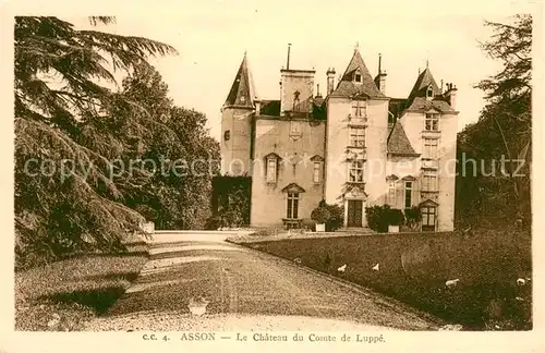 AK / Ansichtskarte Asson Le Chateau du Comte de Luppe Asson