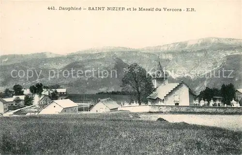 AK / Ansichtskarte Saint Nizier du Moucherotte et le Massif du Vercors Saint Nizier du Moucherotte