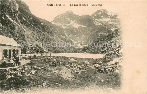 AK / Ansichtskarte Cauterets Le Lac d Estom Cauterets