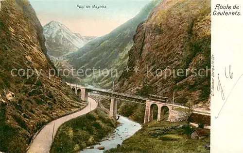 AK / Ansichtskarte Cauterets Pont de Mayaba Cauterets