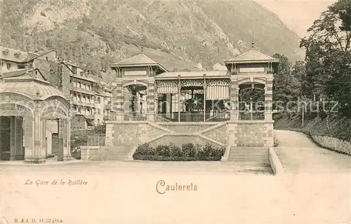 AK / Ansichtskarte Cauterets La Gare de la Raillere Cauterets