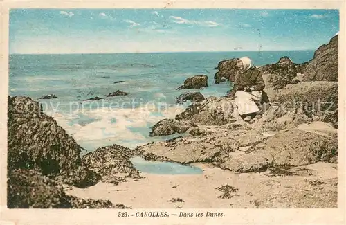 AK / Ansichtskarte Carolles Dans les Dunes Carolles