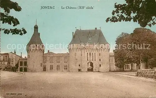 AK / Ansichtskarte Jonzac Le Chateau Jonzac