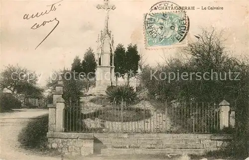 AK / Ansichtskarte La_Chataigneraie Le Calvaire La_Chataigneraie