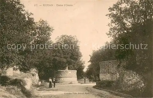 AK / Ansichtskarte Royan_Charente Maritime Dans l Oasis Royan Charente Maritime