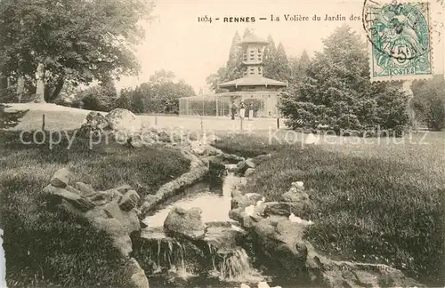 AK / Ansichtskarte Rennes_Ille et Vilaine La Voliere du Jardin des Plantes 