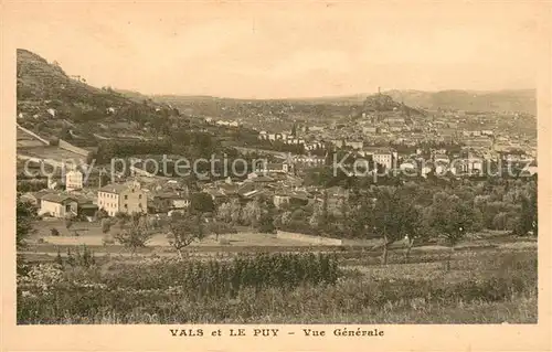 AK / Ansichtskarte Vals pres le Puy Vue generale Vals pres le Puy