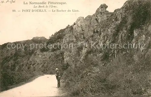 AK / Ansichtskarte Pont d_Ouilly Rocher du Lion Pont d Ouilly