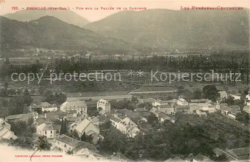 AK / Ansichtskarte Fronsac Vue sur la Vallee de la Garonne Fronsac