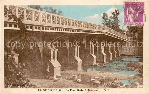 AK / Ansichtskarte Saint Dizier_Haute Marne Pont Godard Jeanson Saint Dizier Haute Marne