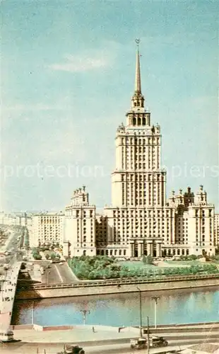 AK / Ansichtskarte Moscow_Moskva Ukraine Hotel Moscow Moskva