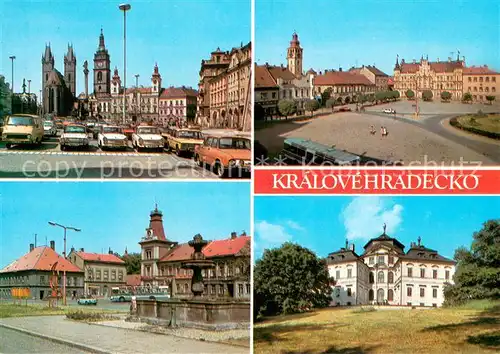 AK / Ansichtskarte Kralovehradecko_Hradec_Kralove Stadtansichten Sehenswuerdigkeiten 