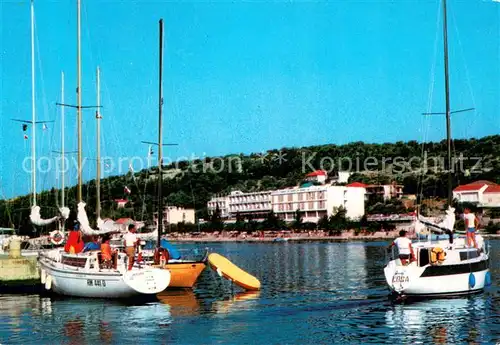AK / Ansichtskarte Vela_Luka Segelboote Hafen Vela_Luka