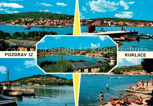 AK / Ansichtskarte Kukljica Panorama Hafen Strand 