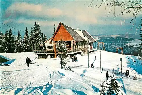 AK / Ansichtskarte Paltinis Statia de teleferic Seilbahnstation Wintersportort Paltinis