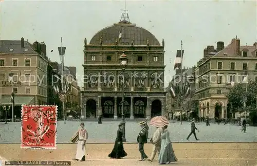 AK / Ansichtskarte Le_Havre Le Theatre Le_Havre